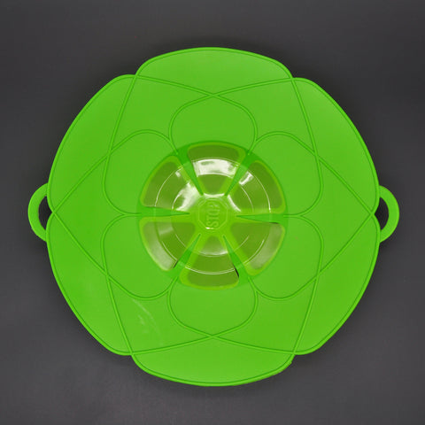 Silicone Lid Spill Stopper Cover Vegetables Steamer