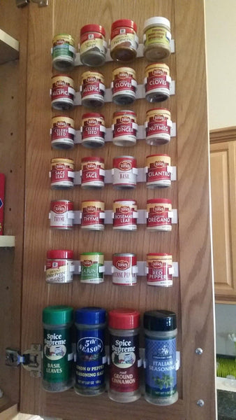 Kitchen Wall Rack Spice Gripper – Guy's Kitchen Hacks